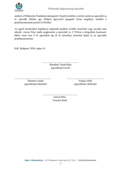 Fájl:Közgyűlési jegyzőkönyv – 2026. május 16.pdf