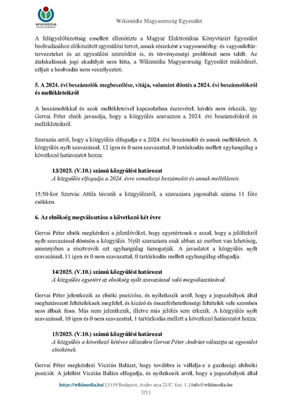 Fájl:Közgyűlési jegyzőkönyv – 2025. május 10.pdf