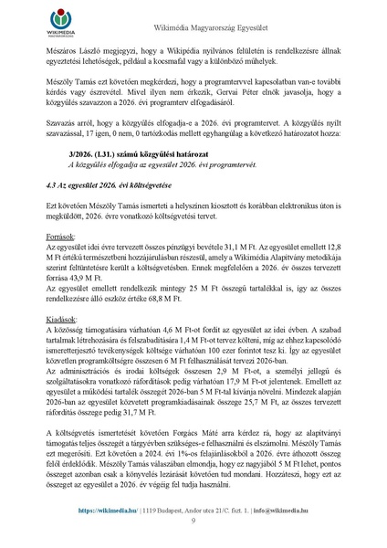 Fájl:Közgyűlési jegyzőkönyv – 2026. január 31.pdf